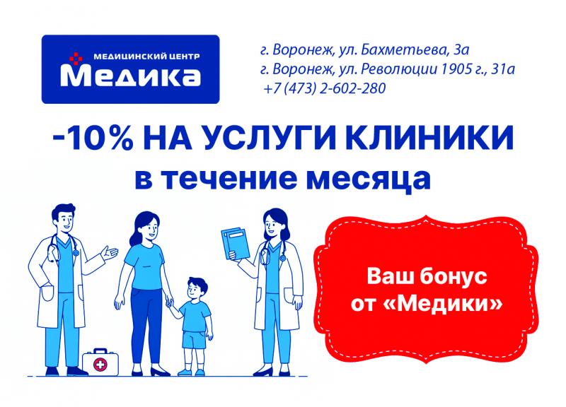 Акции Программа лояльности | Медика